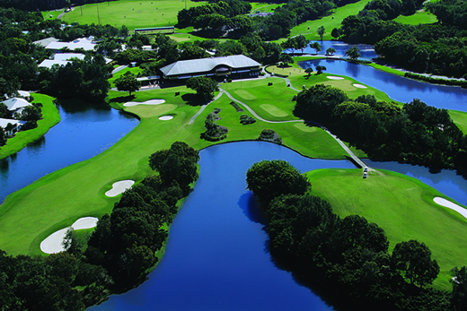 Close to the sea, Palmer Coolum is one of the best courses on The Sunshine Coast