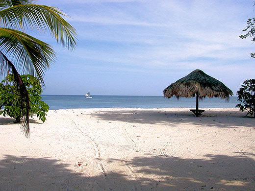 The beaches of Roatan, Honduras, are an excellent English-speaking option for many