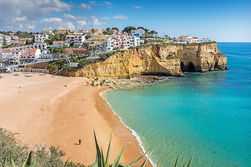 Beautiful beaches in Portugal