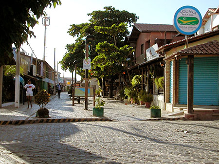 The village of Canoa Quebrada has been a big tourist draw for years