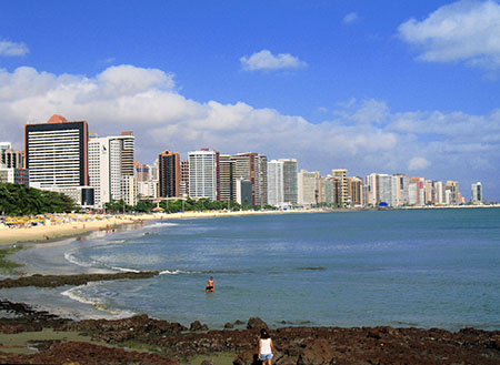 Fortaleza is the capital of the state of Ceará, and the hub of its economic activity