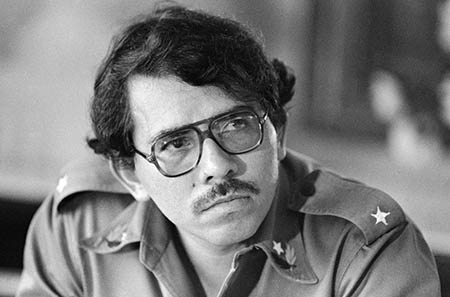 Daniel Ortega as a 1979 revolutionary