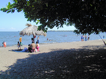 Granada’s lakefront is a great place to cool off on a hot day