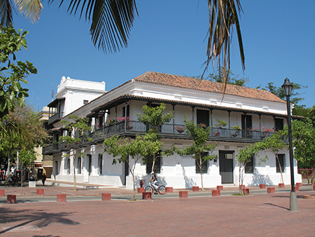 This old home is said to be the oldest building in Santa Marta