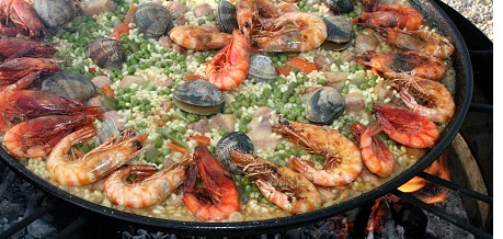 Paella, one of Spain’s best-known dishes, originated in Valencia