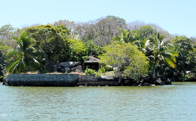 Jeff’s island seen from the water