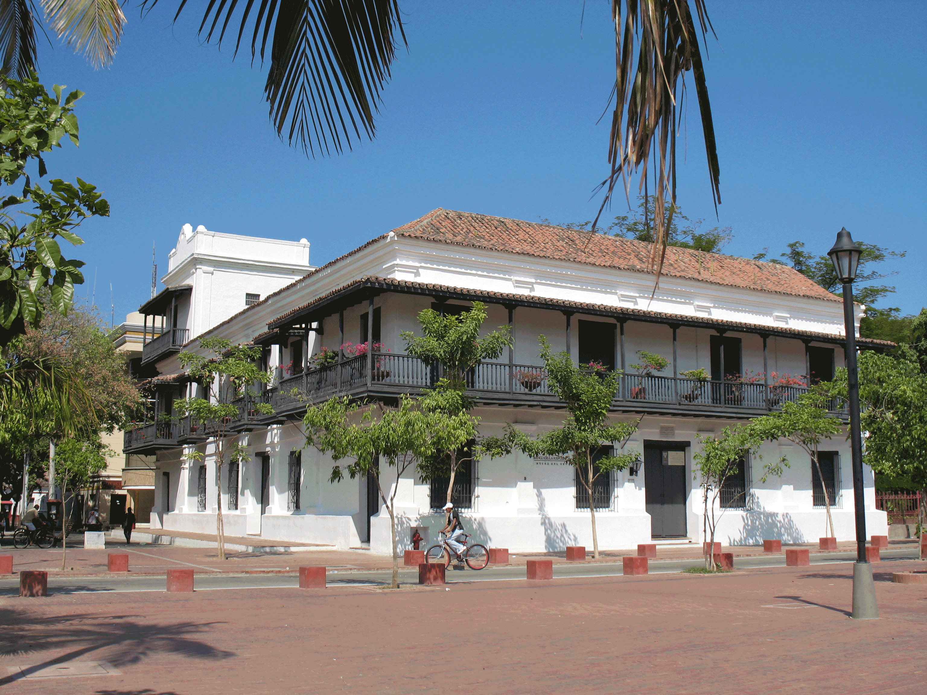 Well-kept parks and fine colonial buildings are the Santa Marta of today