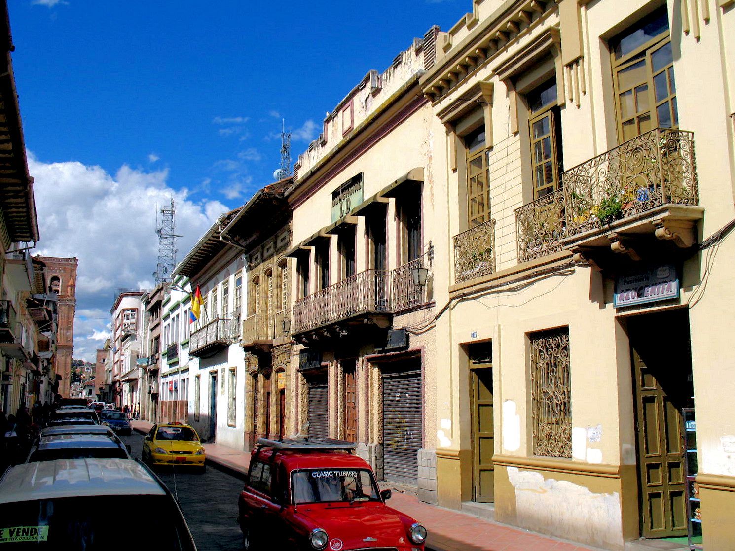 Cuenca has a large historic center with strict preservation codes