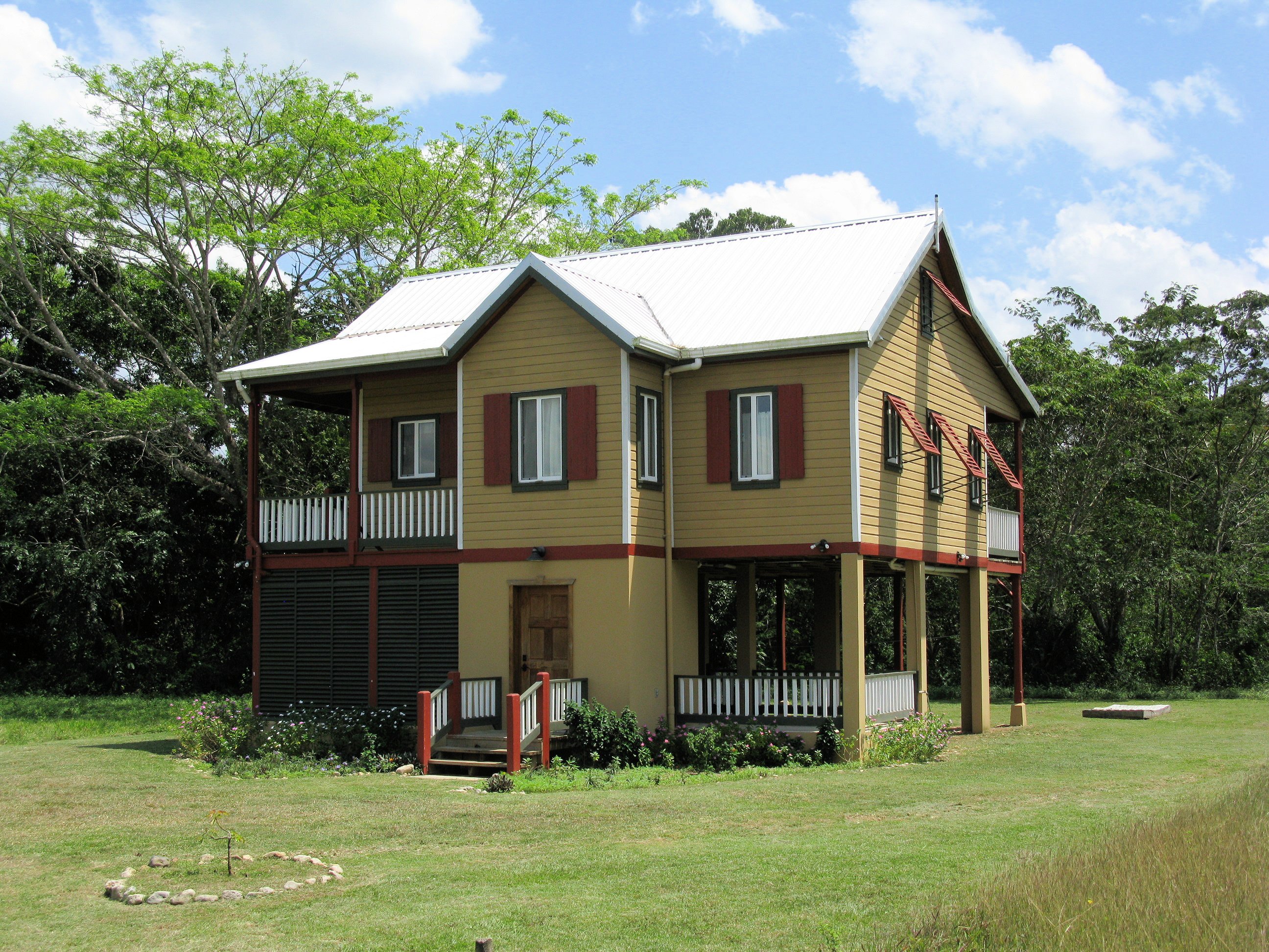 One of several attractive solar-powered homes already built at Carmelita Gardens