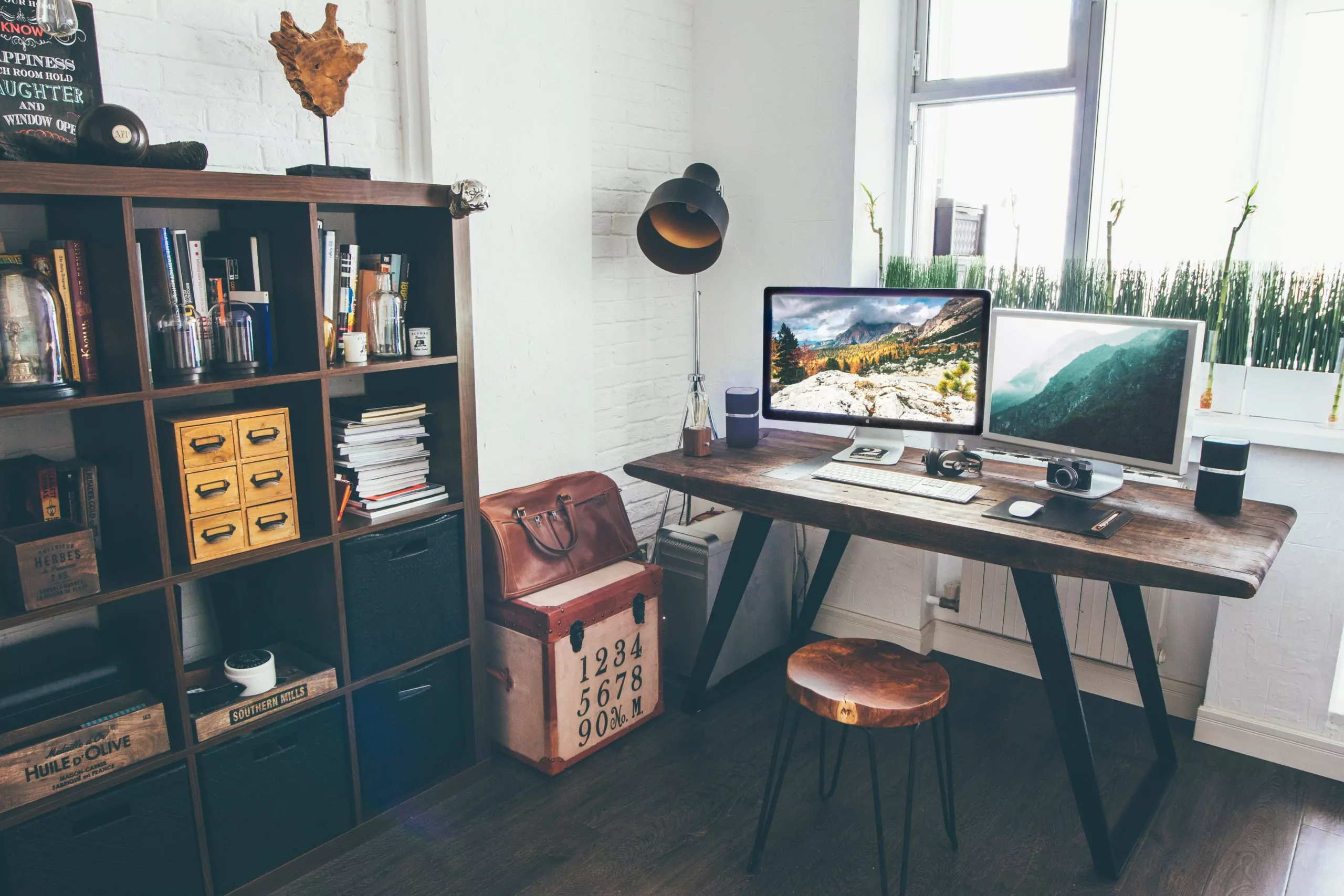 apartment view of an expat apartment