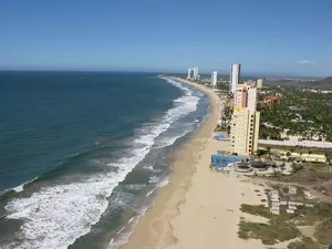 The impressive view from the existing north tower of Las Gavias Grand Beach-from-North-Tower