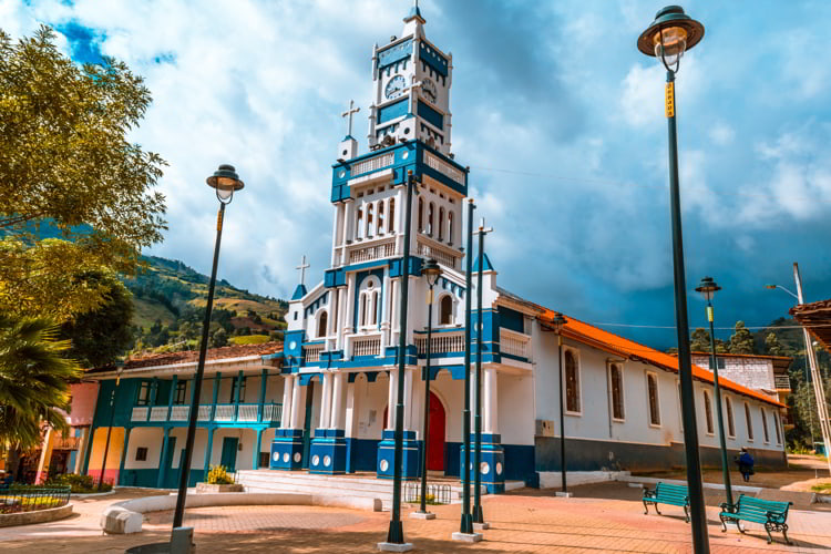 Small church located in the parish of Chantaco, in Loja, Ecuador.