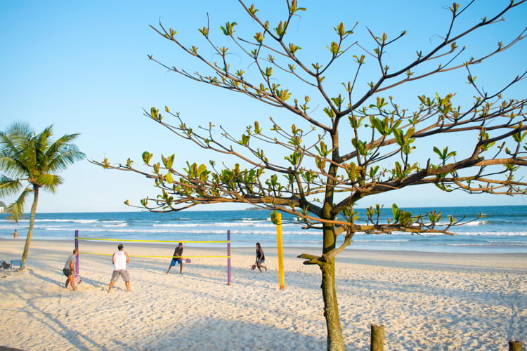 Praia da Enseada in Guarujá, Brazil