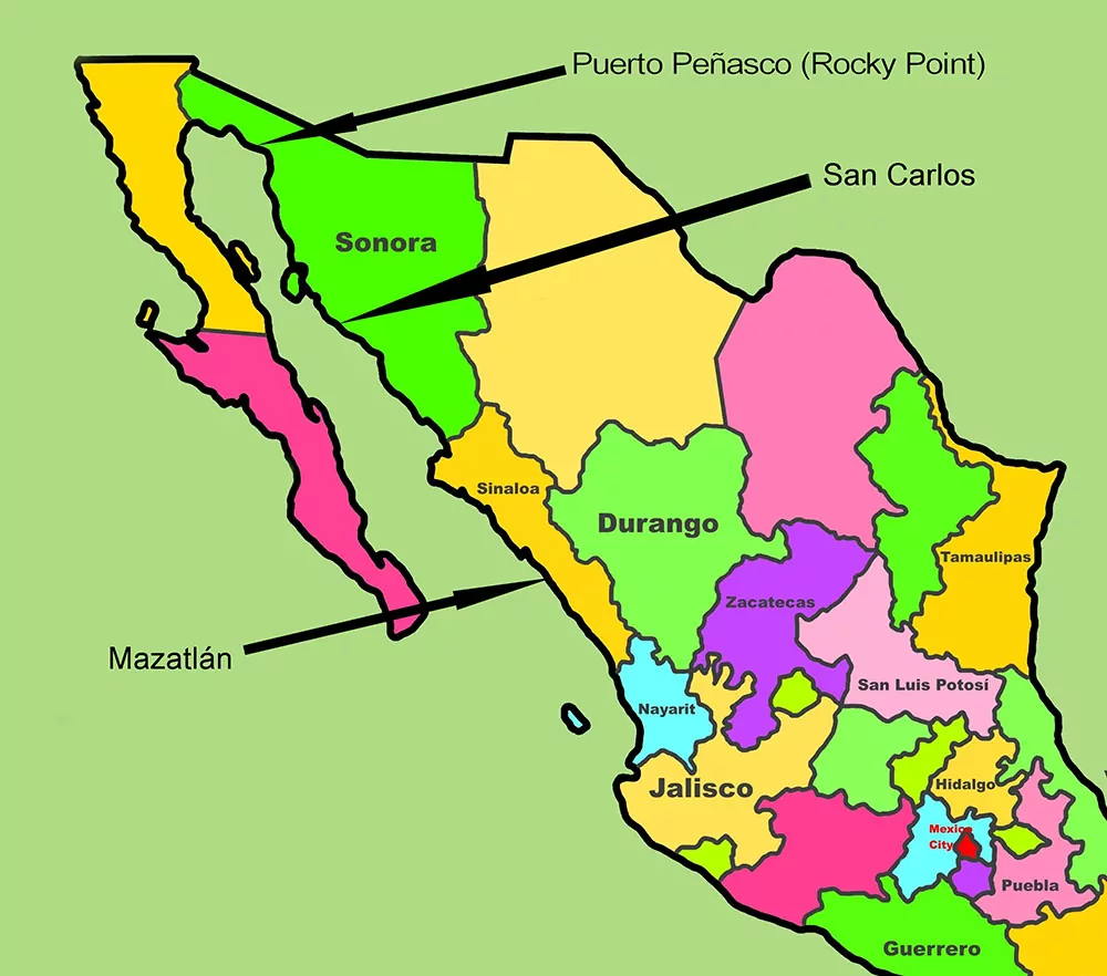 Map-Mexico-States-Beach-Towns