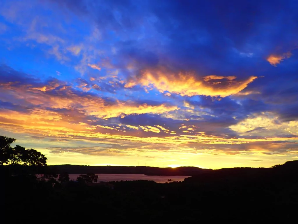 Costa Rica Sunset Lake Arenal