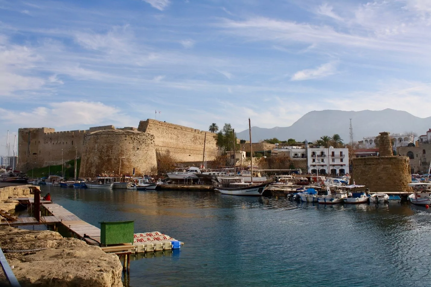 Kyrenia Castle by the harbor