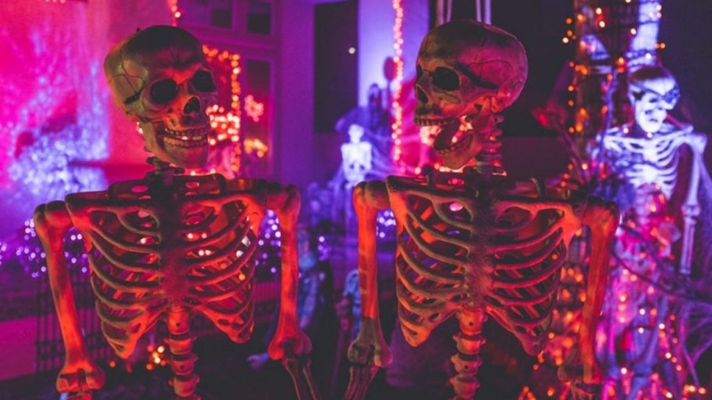 skeletons at a party