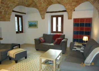 a restored house in abruzzo, living room