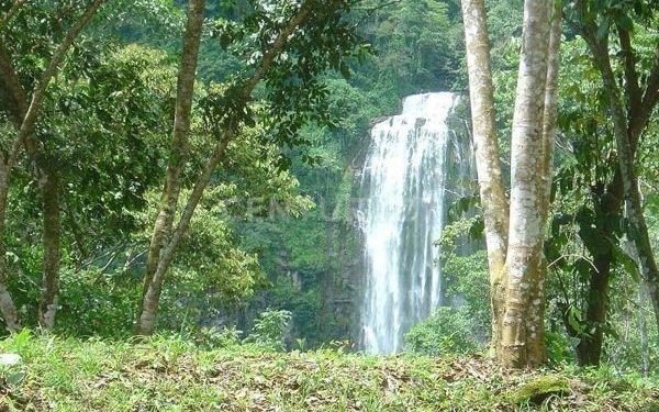 a waterfall in costa rica