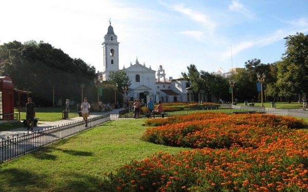 Plaza Francia in Recoleta, Argentina