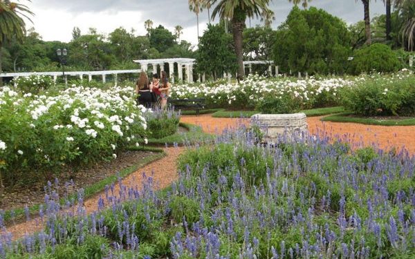 Gardens at Rosedal de Palermo, Argentina