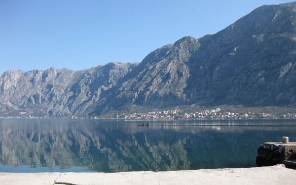 Waterfront in Kotor, Montenegro