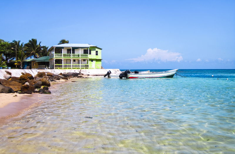 Corn Islands beach in Nicaragua