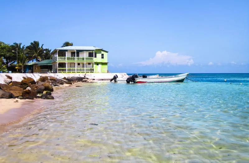 Corn Islands beach in Nicaragua