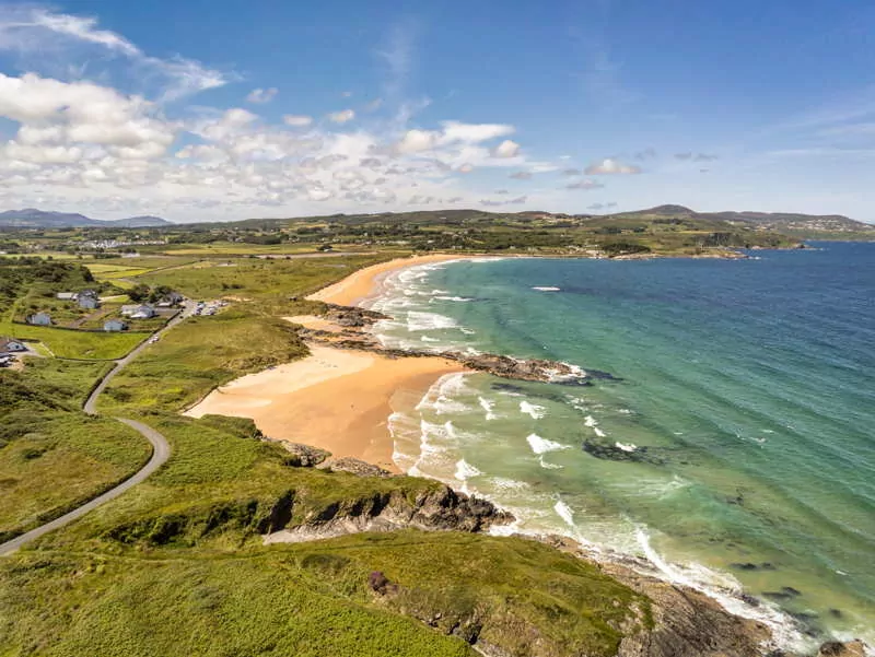 donegal ireland. beautiful bay