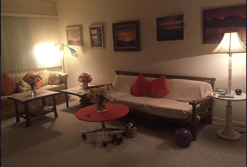 miami condo living room