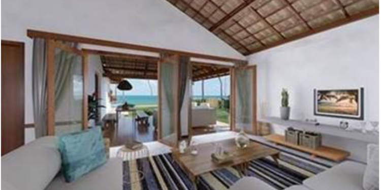 interior beach house brazil