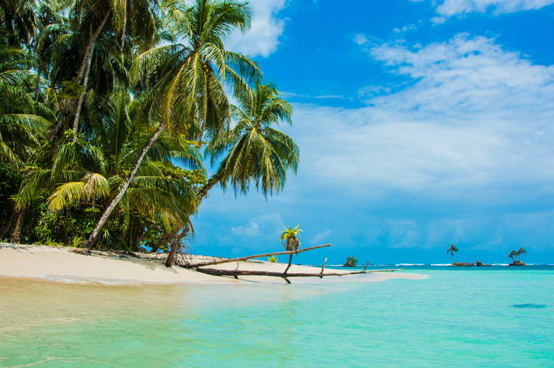 empty beach in panama