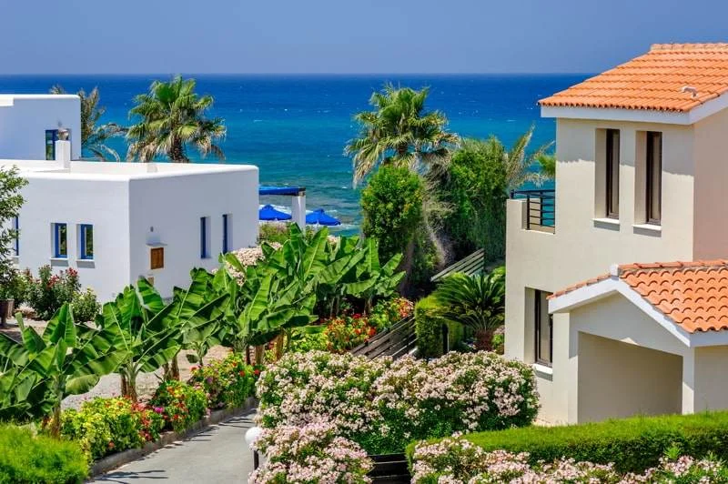 Luxurious holiday beach villas for rent on Cyprus.