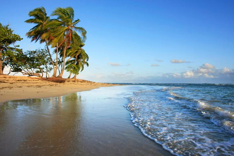 Las Terrenas beach, Samana peninsula, Dominican Republic.