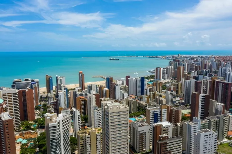 The city of Fortaleza, State of Ceara, Brazil.