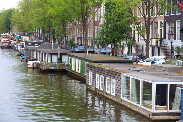 Amsterdam house boats