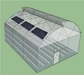 An illustration of a greenhouse