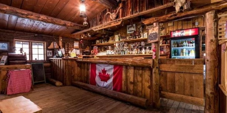 A bar in Canada