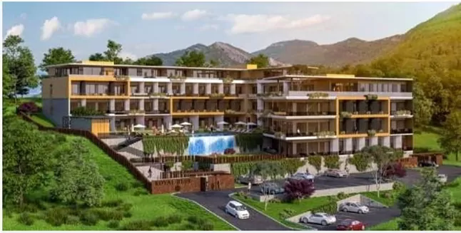 Apartment building in Montenegro