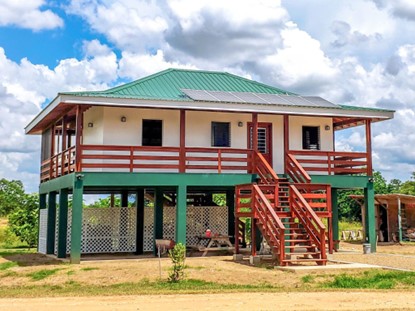 A house in Carmelita Gardens, Belize