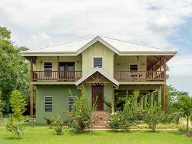 A house in Carmelita Gardens, Belize