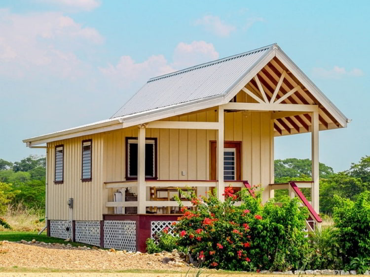A house in Carmelita Gardens, Belize