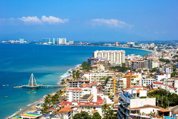 View of Puerto Vallarta, Mexico