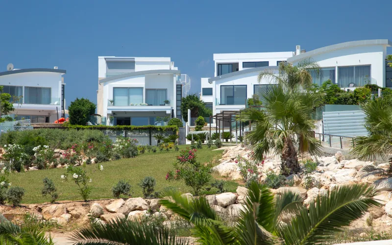 The streets of Cyprus, cottages