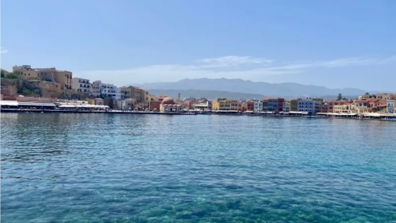 Coast View From Chania Crete