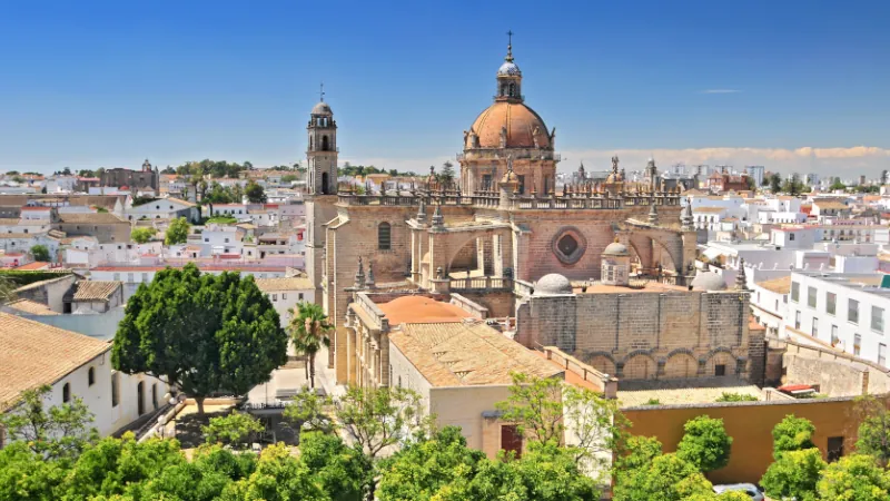 Cathedral in Jerez de la Frontera, Cádiz Province, Spain