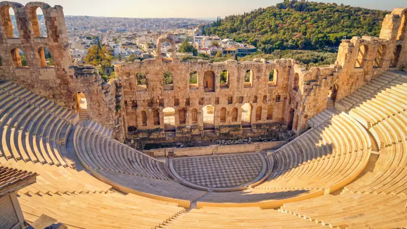 Theatre of Dionysus, Athens, Greece